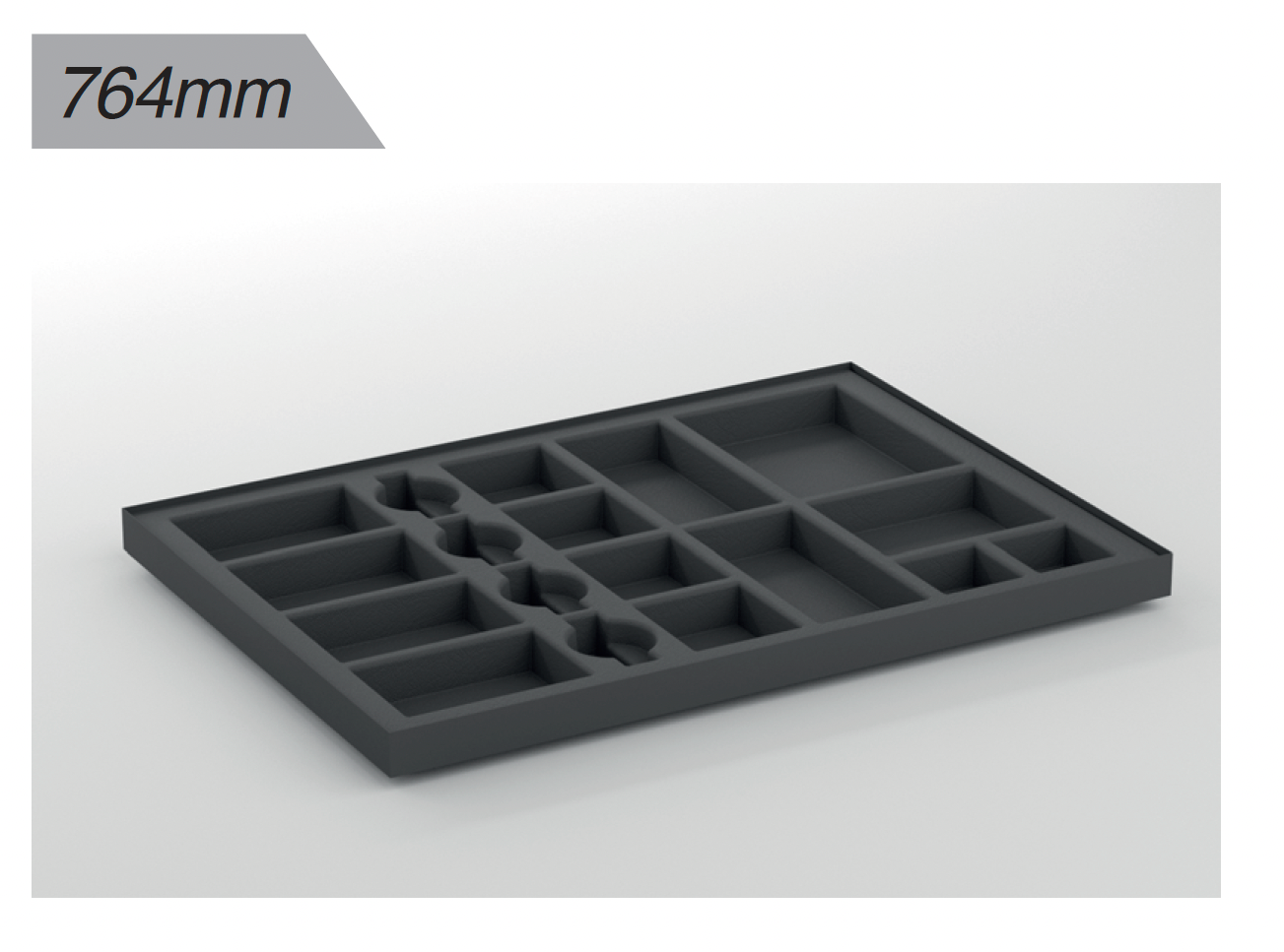 Modul accesorii Premium V2 (sertar bijuterii) — soft close