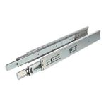 Riex NB58 Glisiere cu bile, extracție totală, amortizare, 35kg/25 Kg, H45, 1.2*1.2*1.5 mm, 350 mm 1