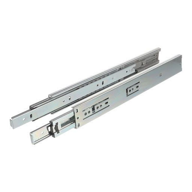 Riex NB58 Glisiere cu bile, extracție totală, amortizare, 35kg/25 Kg, H45, 1.2*1.2*1.5 mm, 350 mm