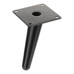 Picior de mobilă Riex GS52, 130 mm, negru mat 1