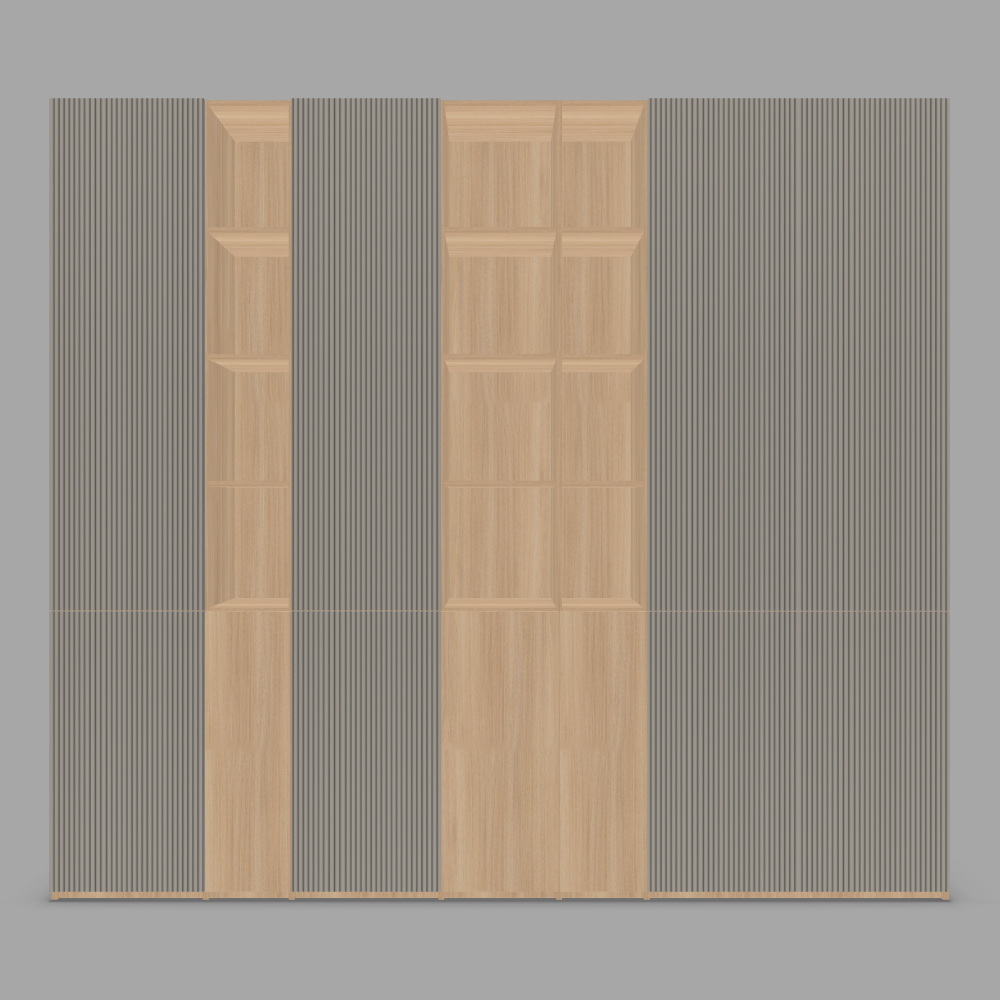 Bibliotecă configurabilă cu spațiu de depozitare pentru Living, Birou, Dormitor 3