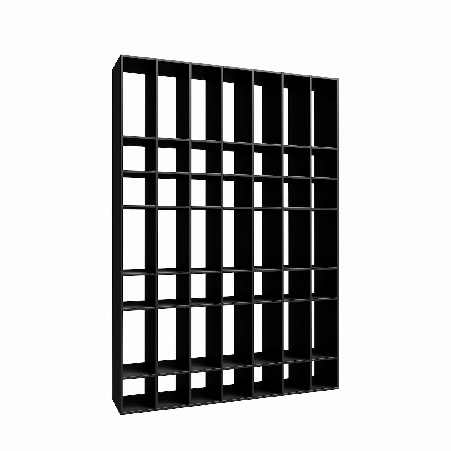Separator de cameră înalt Negru