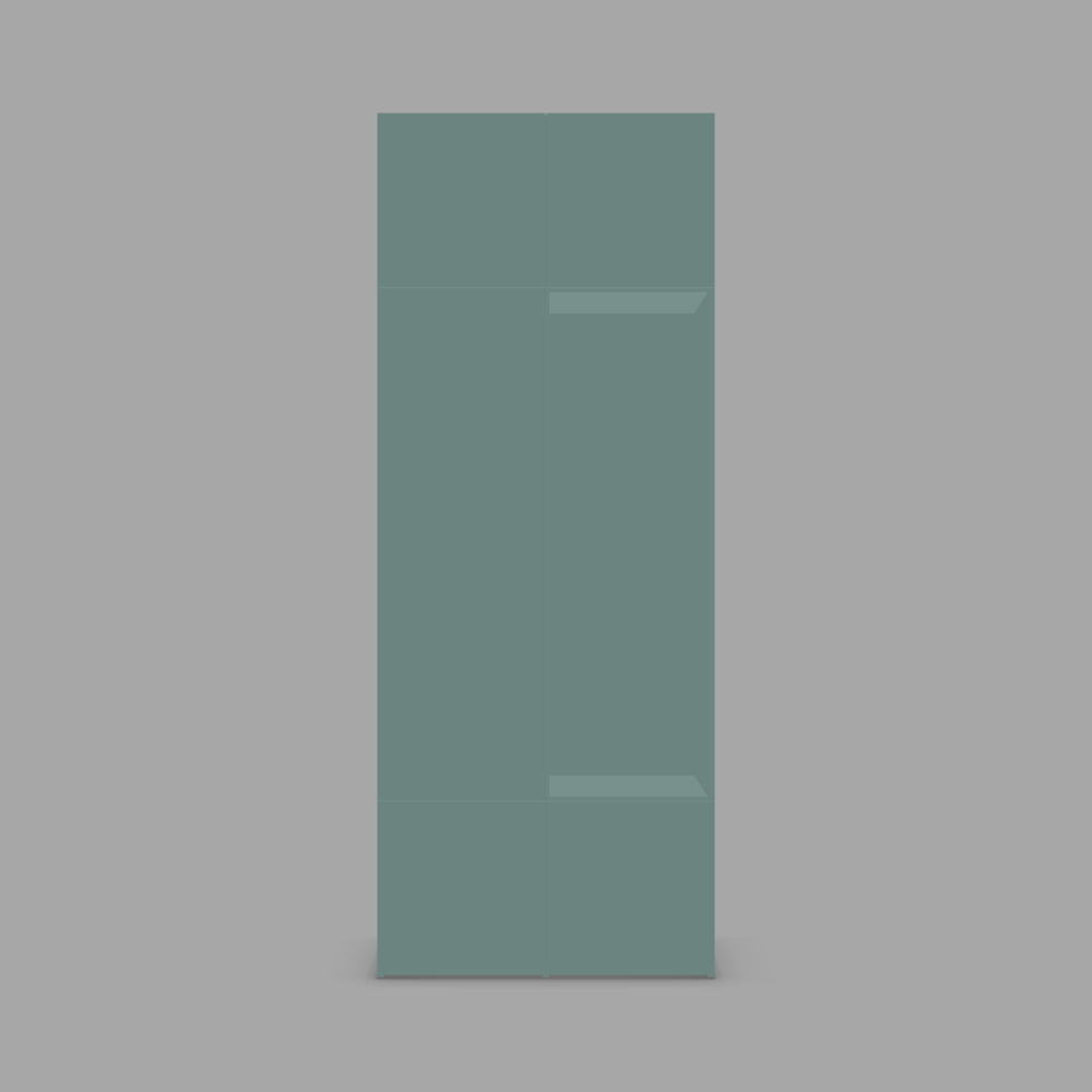 Mobilier Hol configurabil cu zonă deschisă și depozitare haine 3