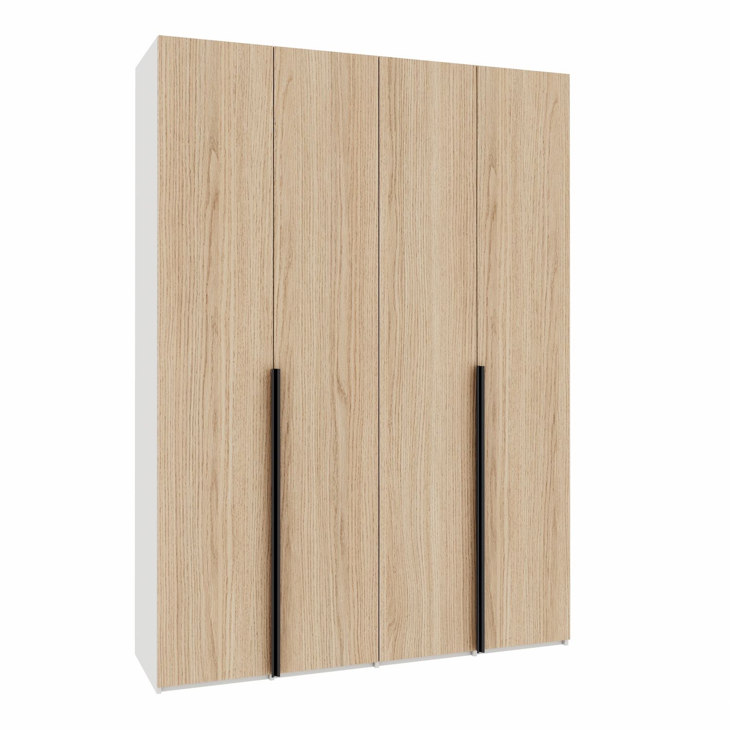 Dressing MINA cu 4 usi, fronturi laminat lemn