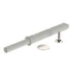 Italiana Ferramenta K Push pentru gaurire 10 mm, cu magnet, 37 mm, tare, gri 1