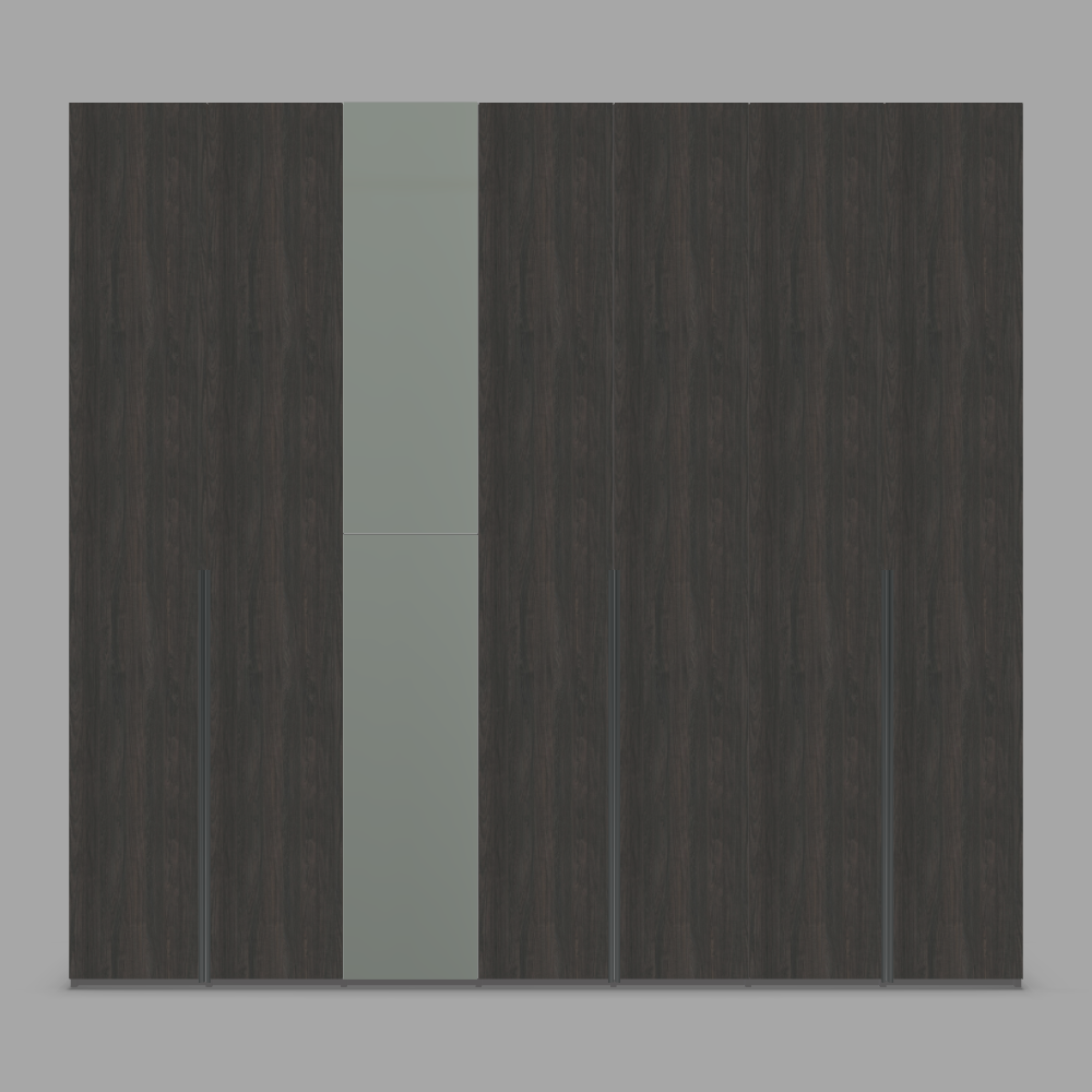 Dressing NOIR 6 usi, oglinda fumurie, manere profil 3