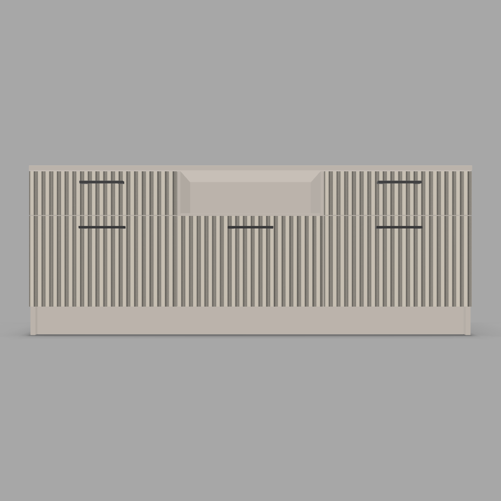 Comoda living configurabila din MDF riflat 4