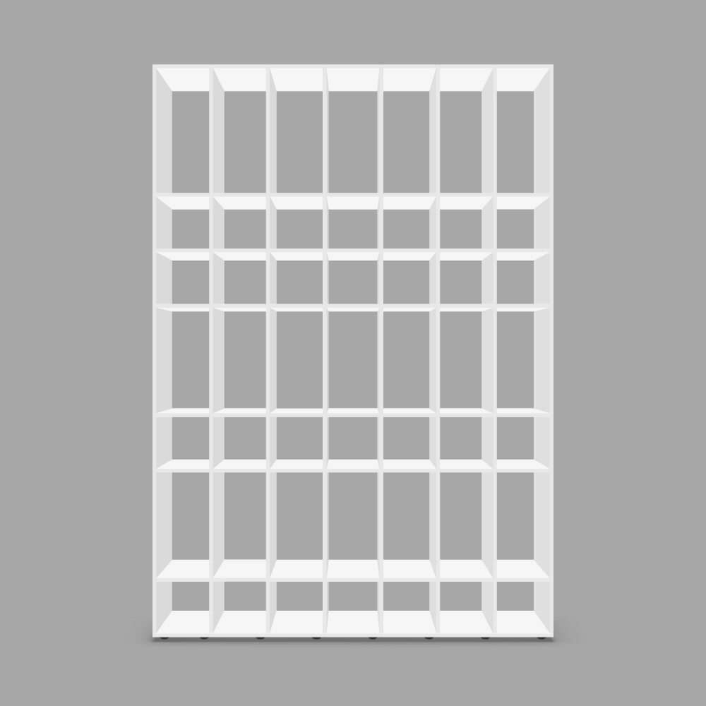 Separator de camera înalt Alb C1 3