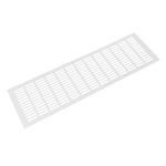 Riex GV44 Grilă de ventilație din aluminiu, 150x500 mm, albă 1
