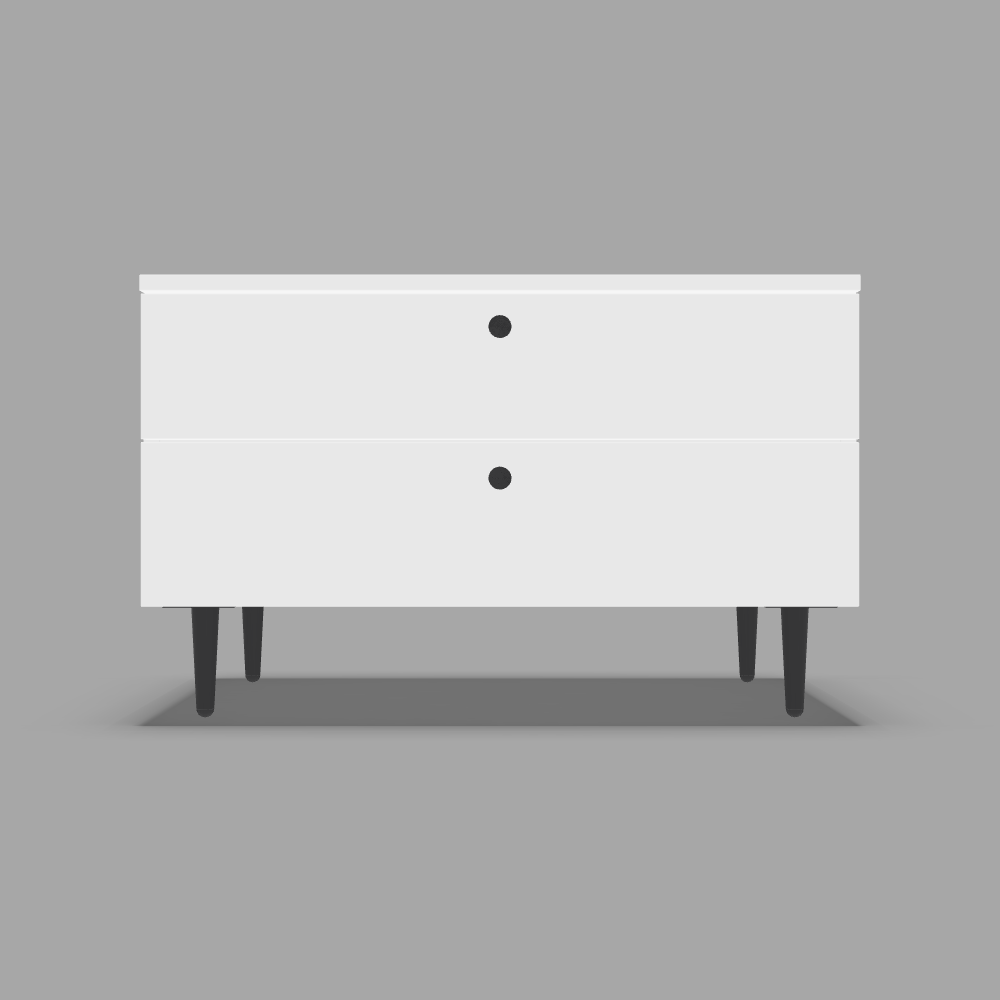 Noptieră MONO cu două sertare 3