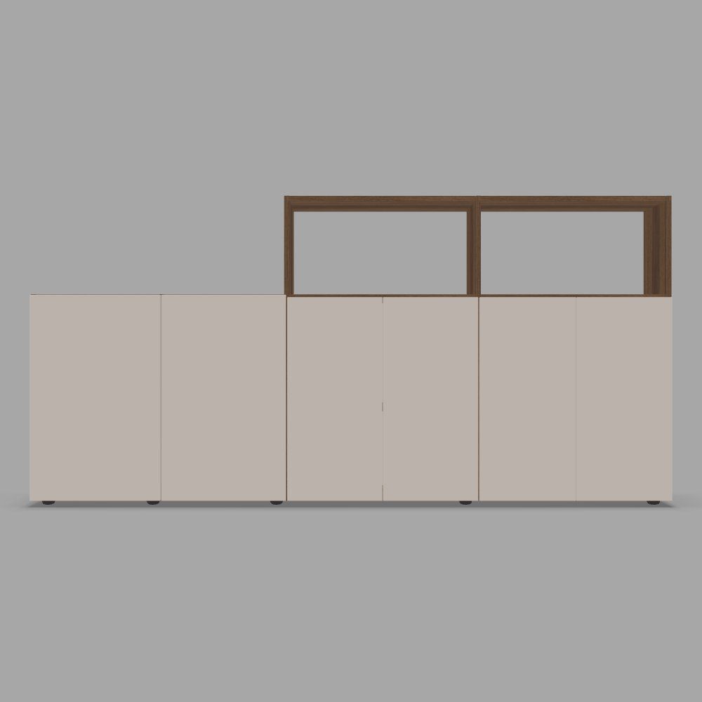 Tall room divider, simple without doors 3