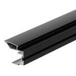 Riex VR30 Profil mâner P01 (18 mm), 2700 mm, negru mat 1