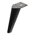 Riex GS49 Picior de mobilier H150, negru mat 1
